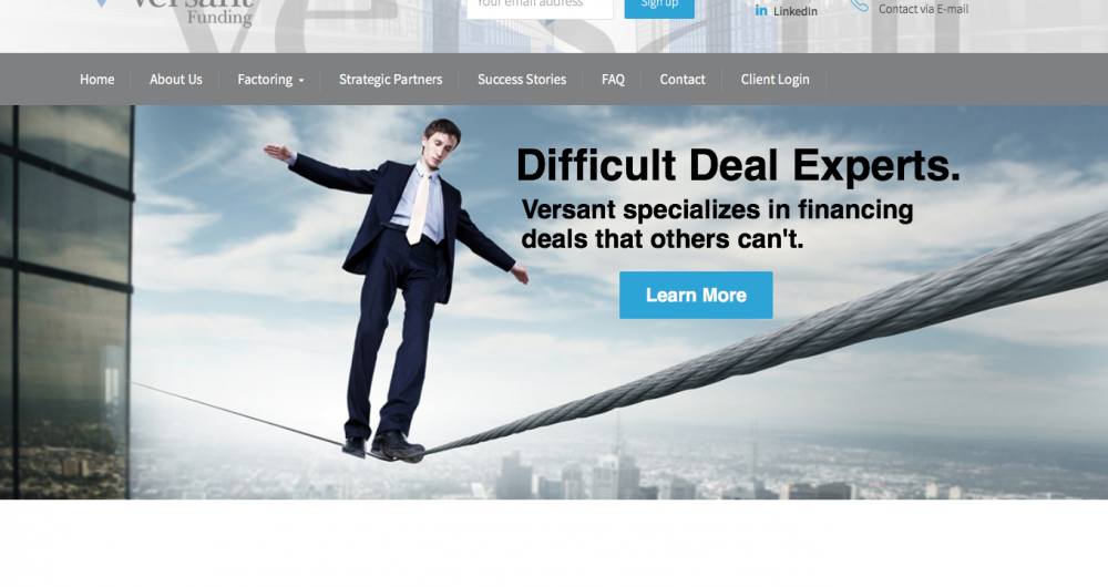 Website – Versant Funding